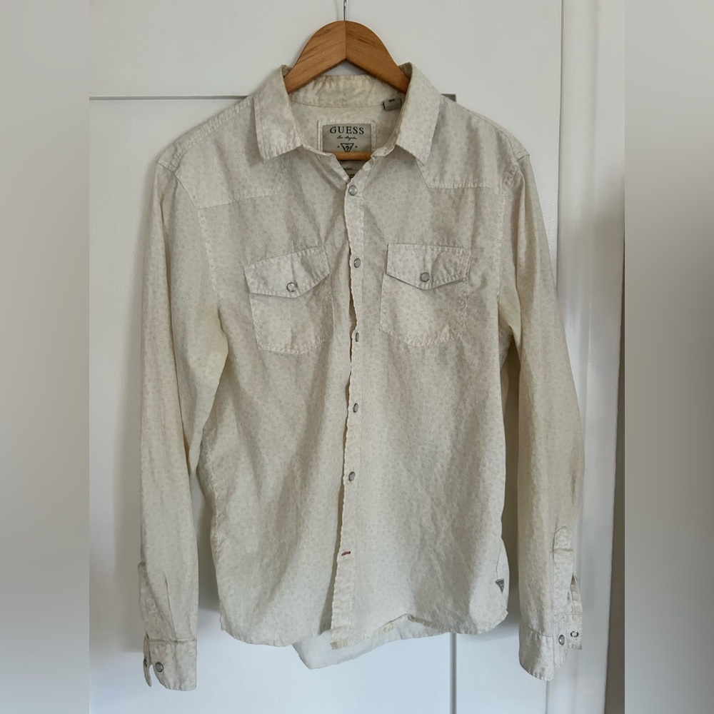 guess mens buttondown